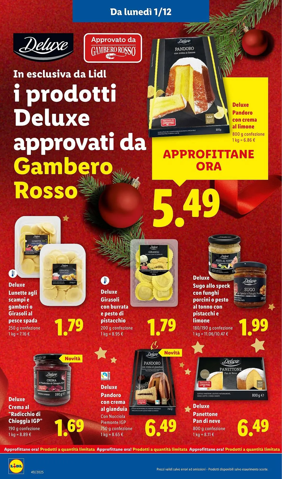 Volantino Lidl da 1 dicembre a 7 dicembre di 2025 - Pagina del volantino 6