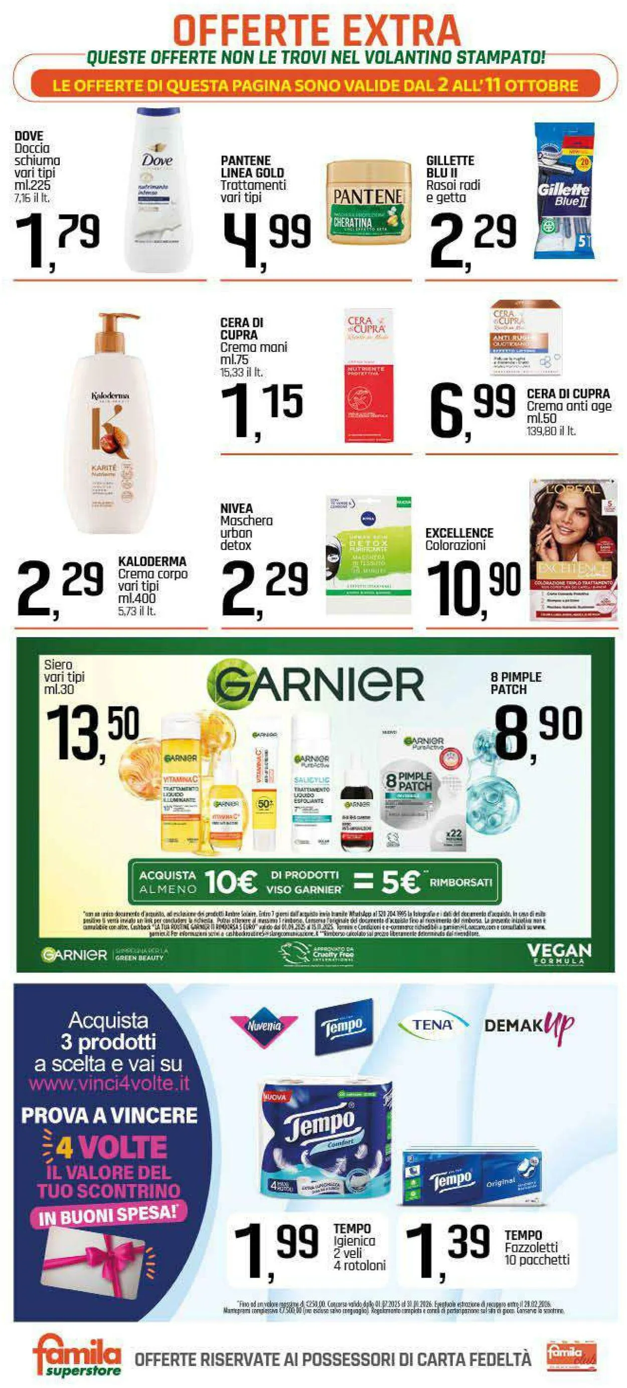 Famila Volantino attuale da 2 ottobre a 11 ottobre di 2025 - Pagina del volantino 26