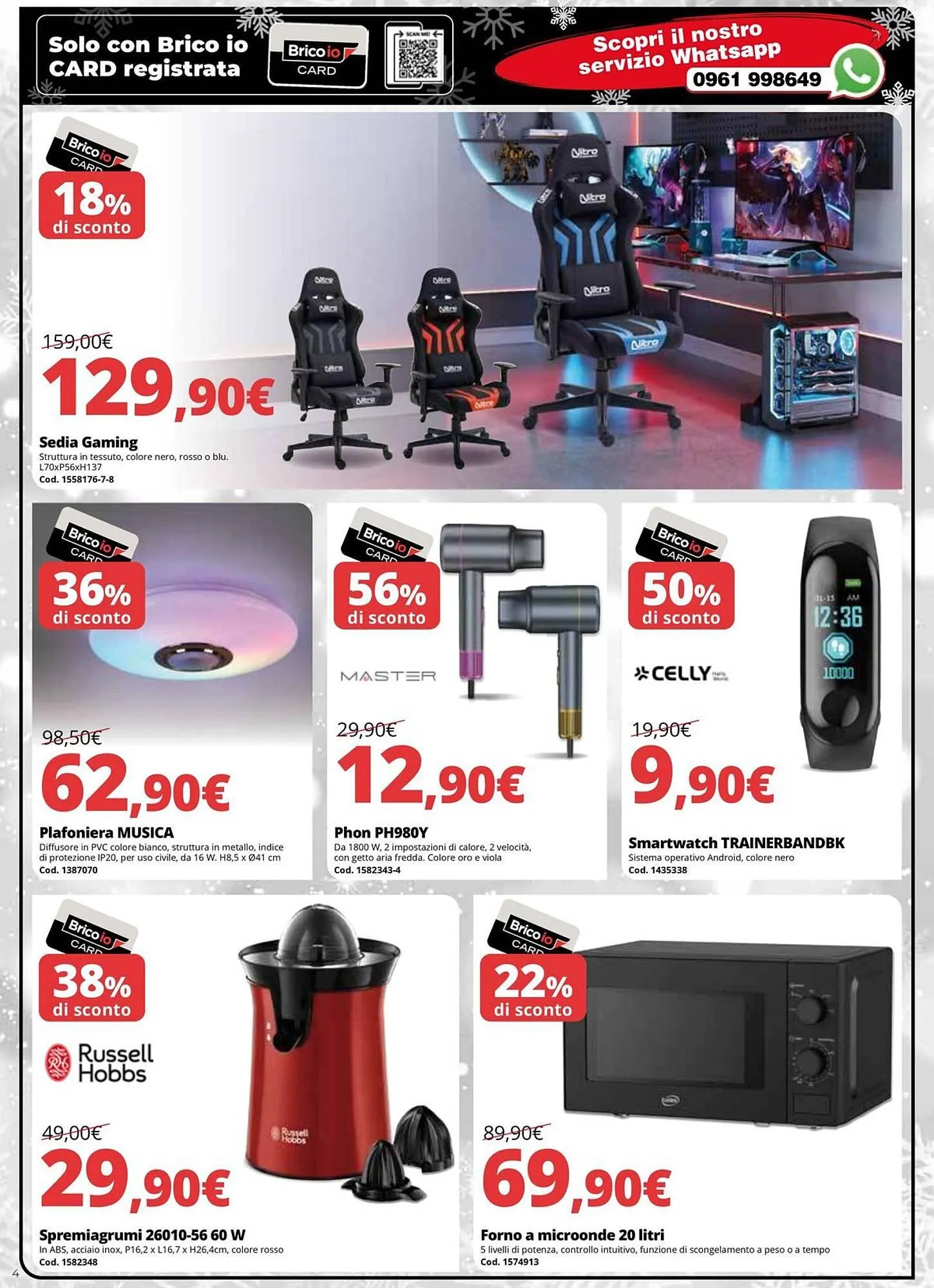 Volantino Brico Io da 25 novembre a 28 dicembre di 2025 - Pagina del volantino 4