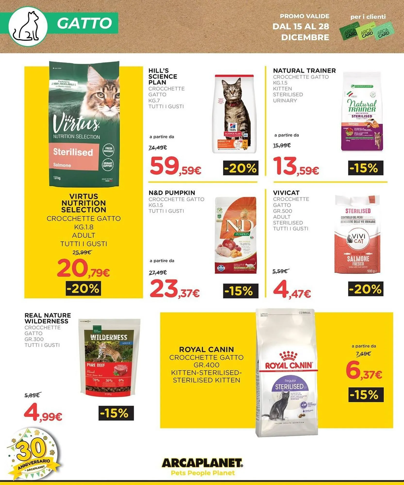 Volantino Arcaplanet da 15 dicembre a 21 dicembre di 2025 - Pagina del volantino 2