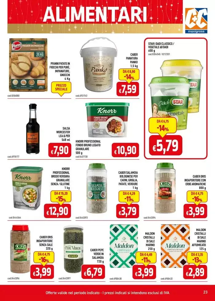 Catalogo C+C da 2 dicembre a 31 dicembre di 2024 - Pagina del volantino 23