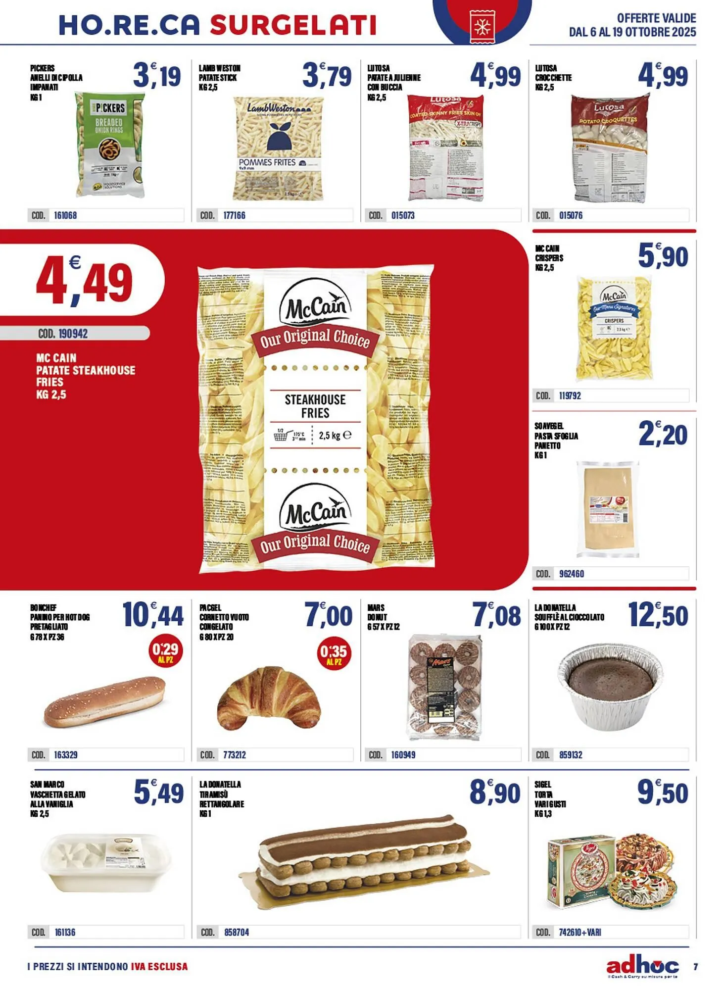 Volantino Adhoc da 6 ottobre a 19 ottobre di 2025 - Pagina del volantino 7