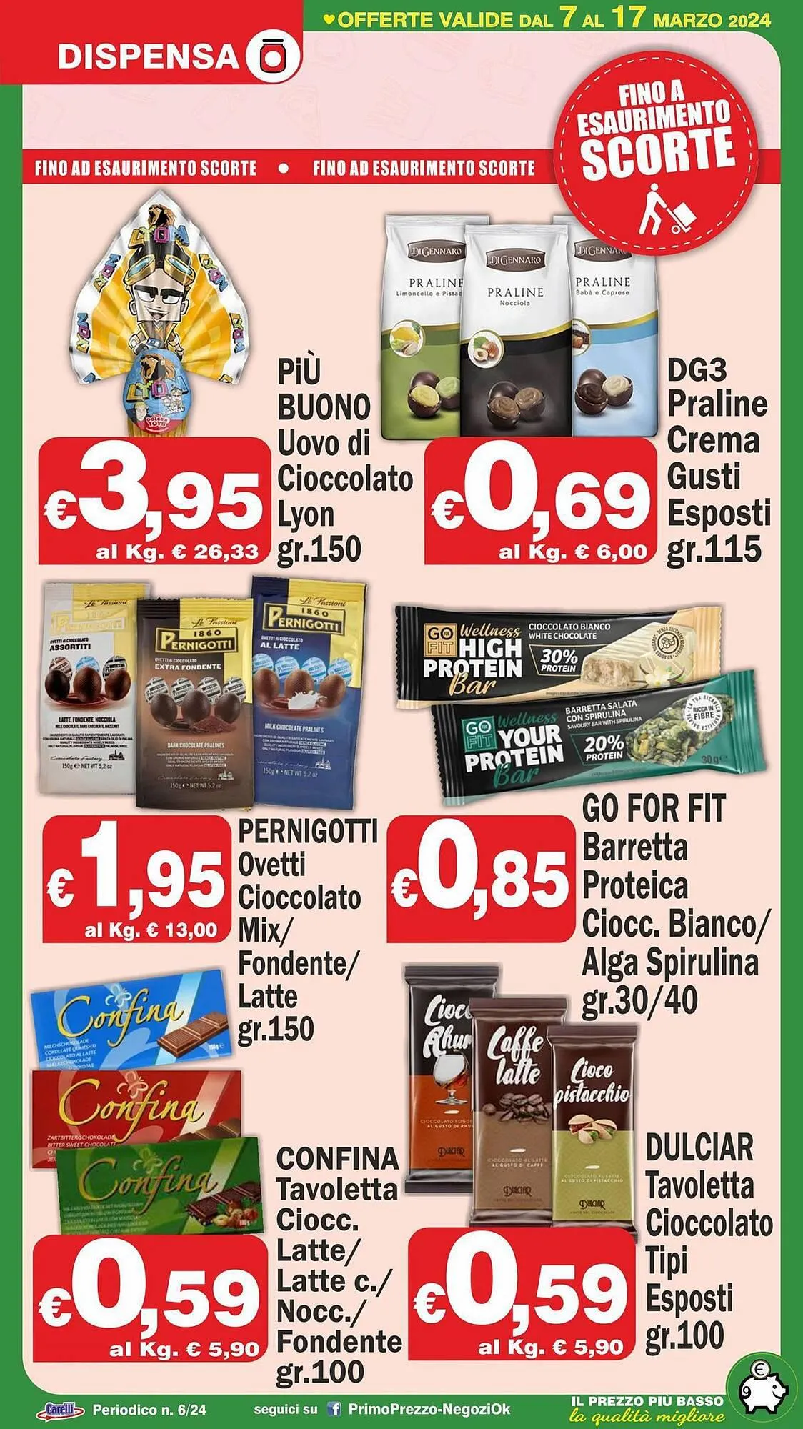 Volantino Primo Prezzo da 7 marzo a 17 marzo di 2024 - Pagina del volantino 18