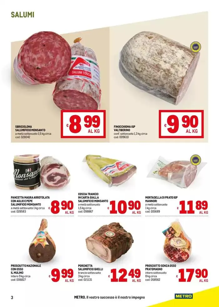 Sapori d'Italia -Toscana da 2 maggio a 28 maggio di 2025 - Pagina del volantino 3