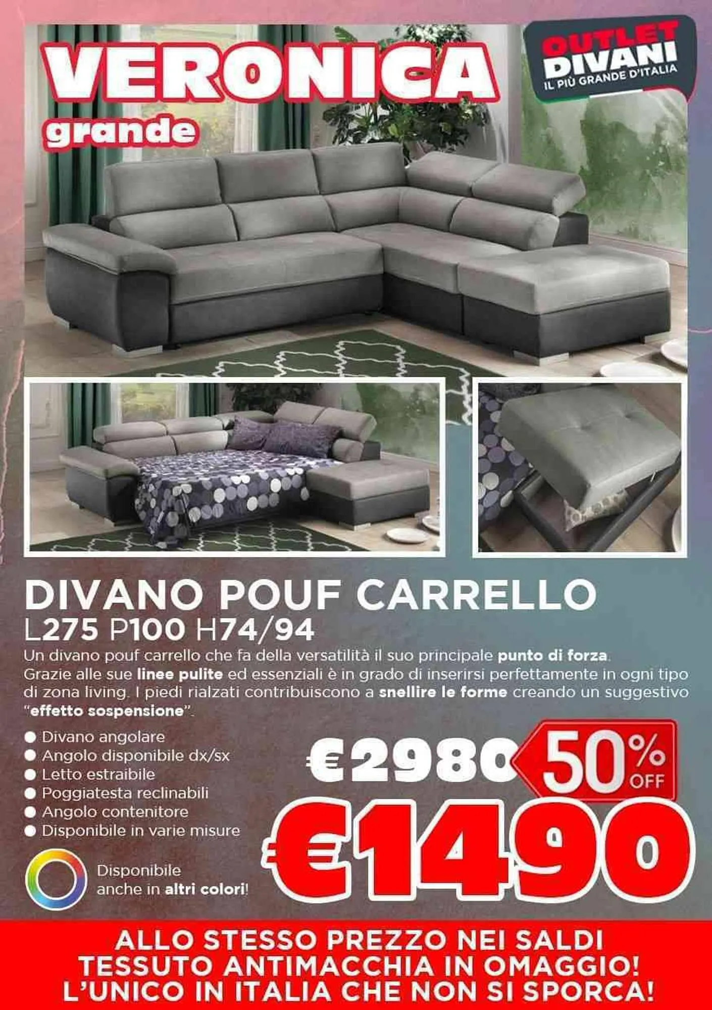 Volantino Outlet Divani da 1 gennaio a 31 gennaio di 2024 - Pagina del volantino 25