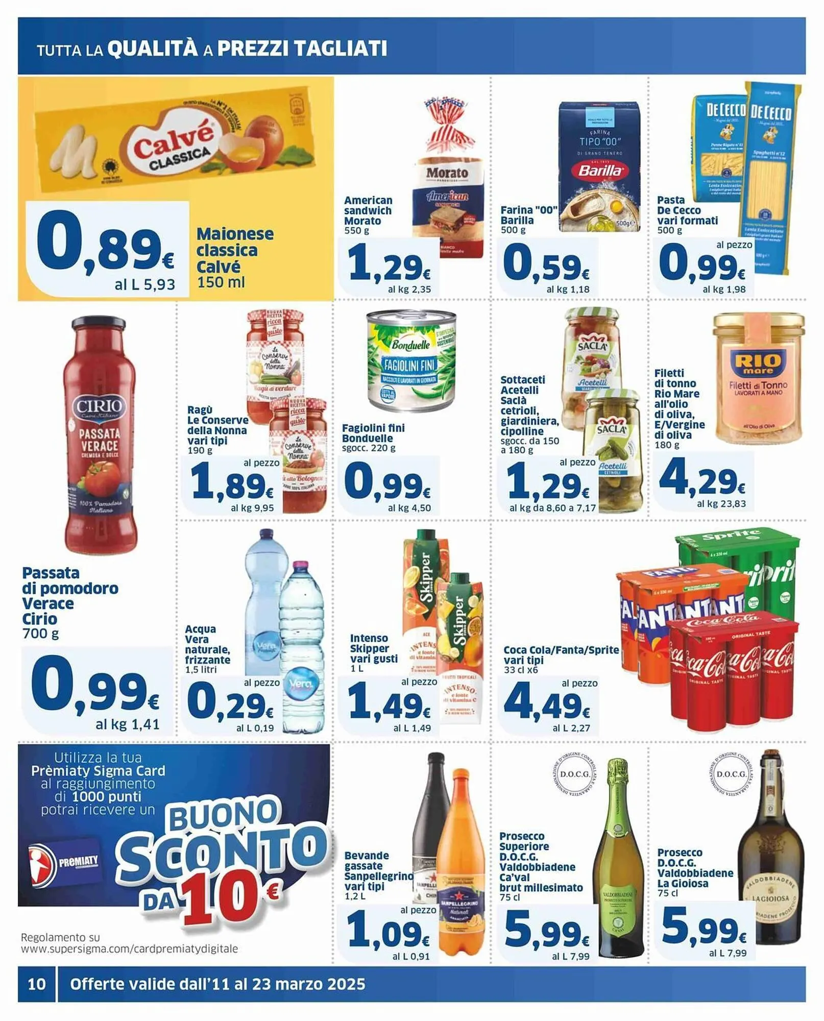 Volantino Ok Sigma da 11 marzo a 23 marzo di 2025 - Pagina del volantino 10