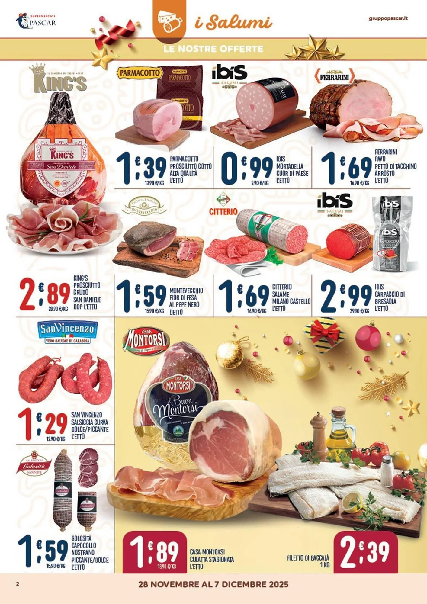 Volantino Gruppo Pascar da 28 novembre a 7 dicembre di 2025 - Pagina del volantino 2