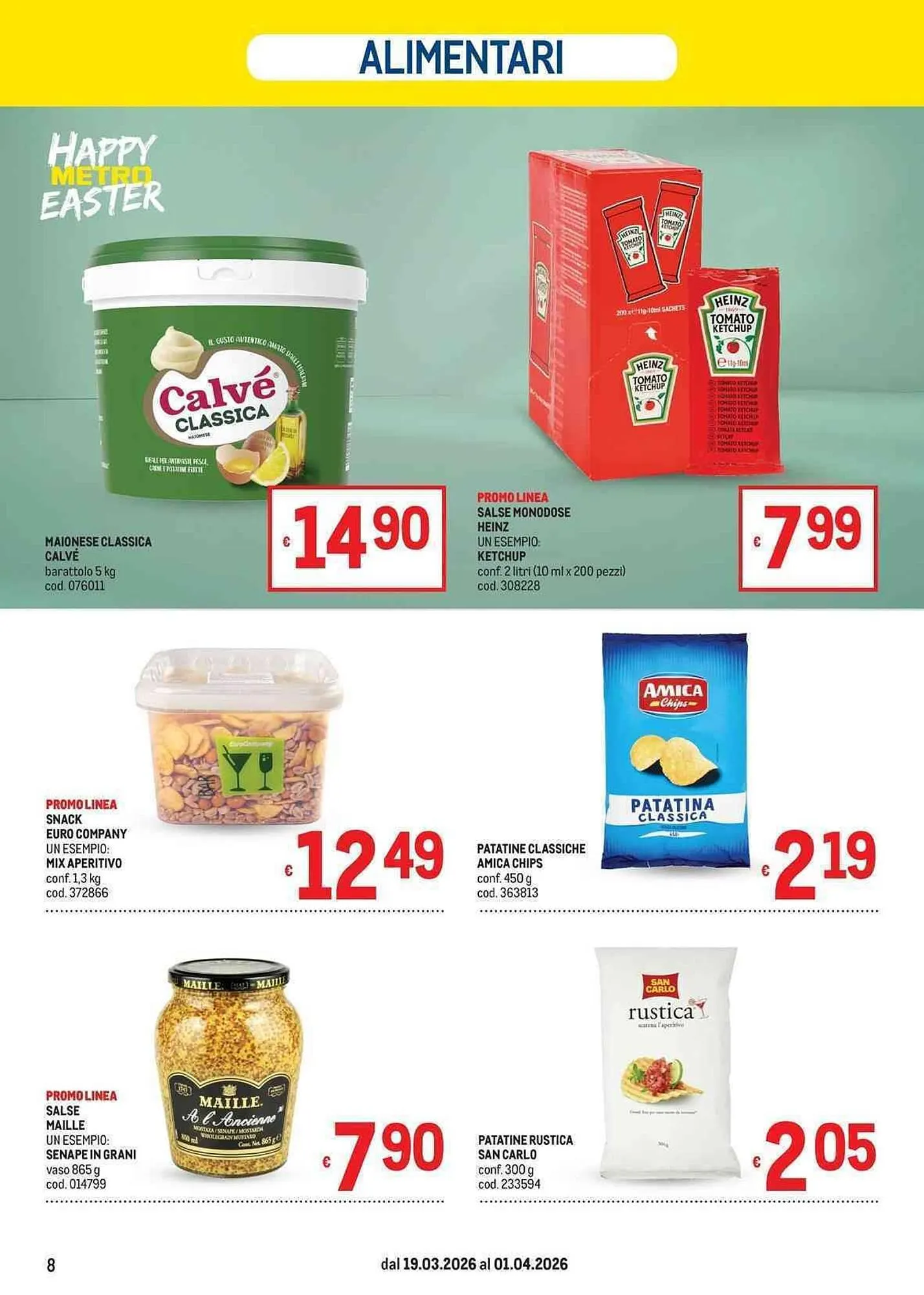 Volantino Metro da 19 marzo a 1 aprile di 2026 - Pagina del volantino 8