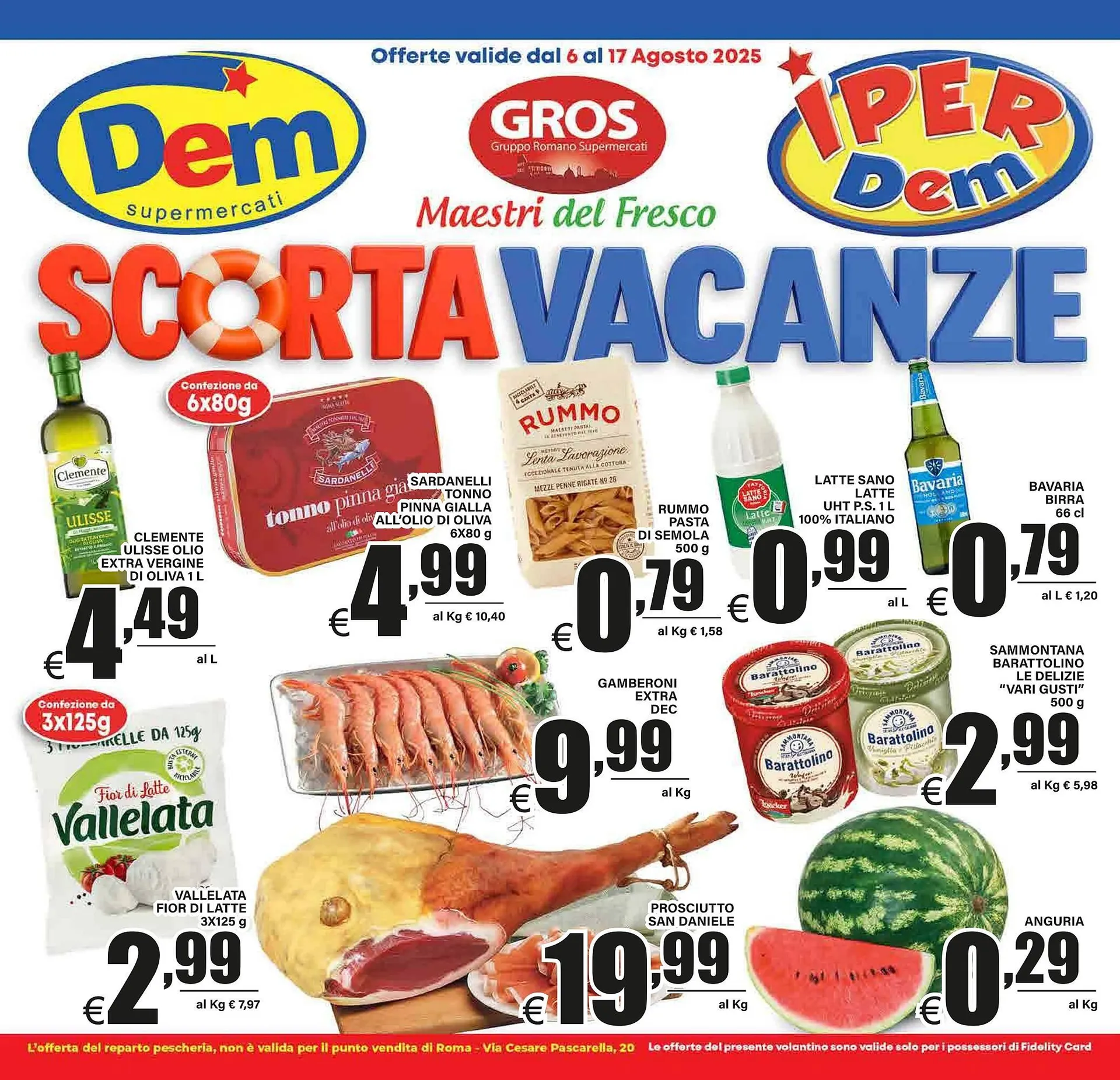 Volantino DEM da 6 agosto a 17 agosto di 2025 - Pagina del volantino 1