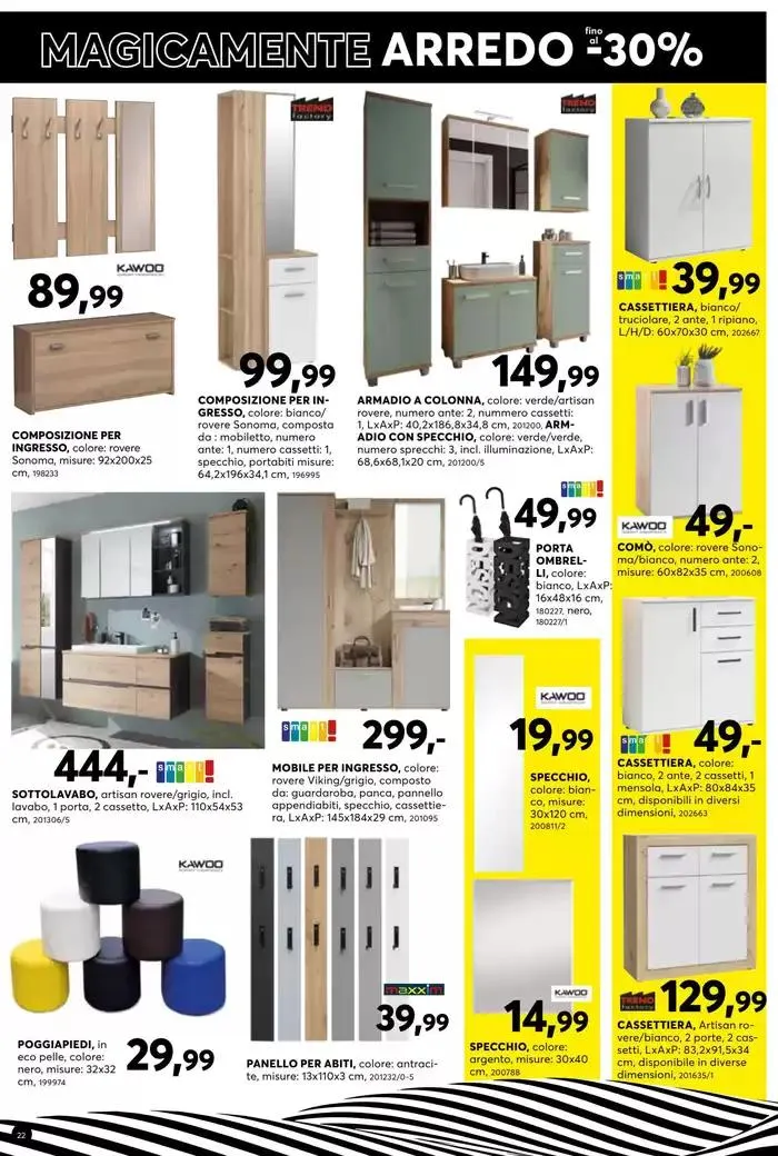 Dipo Cucine fino al -50% da 31 marzo a 13 aprile di 2025 - Pagina del volantino 22