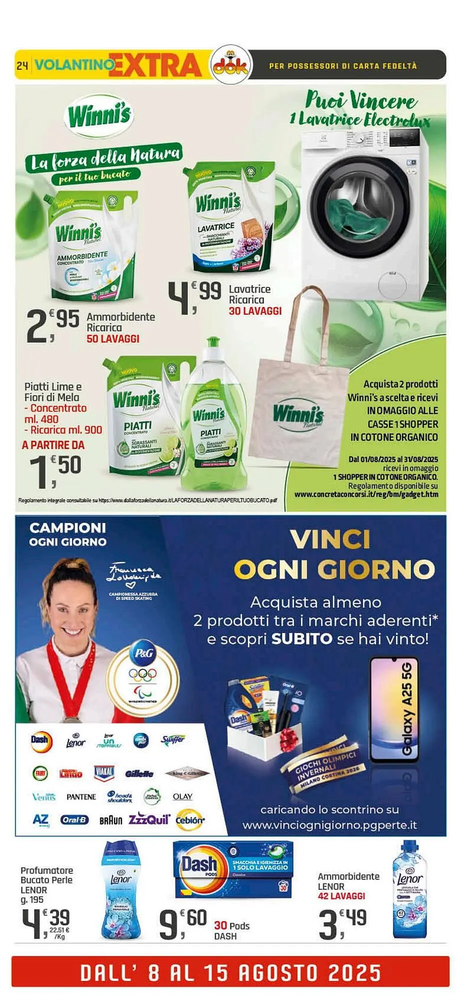 Volantino Supermercati Dok da 8 agosto a 15 agosto di 2025 - Pagina del volantino 24