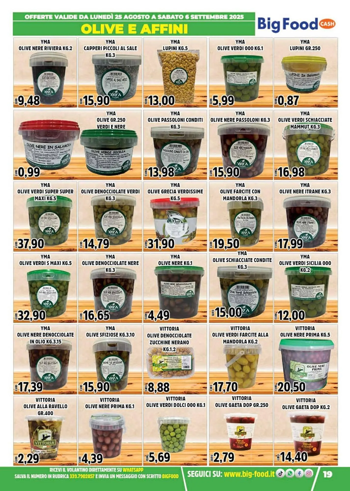 Volantino Big Food da 25 agosto a 6 settembre di 2025 - Pagina del volantino 19