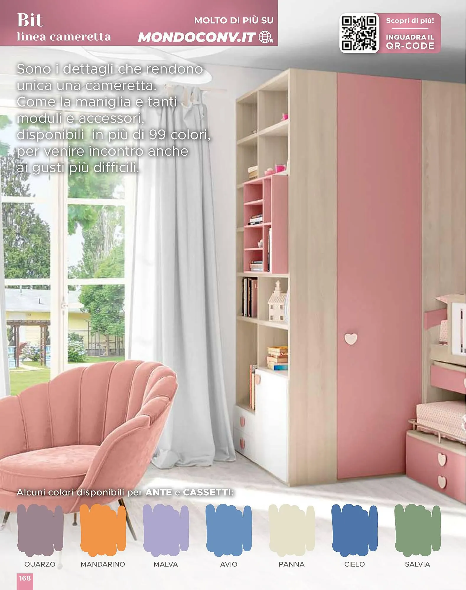 Volantino Mondo Convenienza da 1 aprile a 1 settembre di 2024 - Pagina del volantino 168