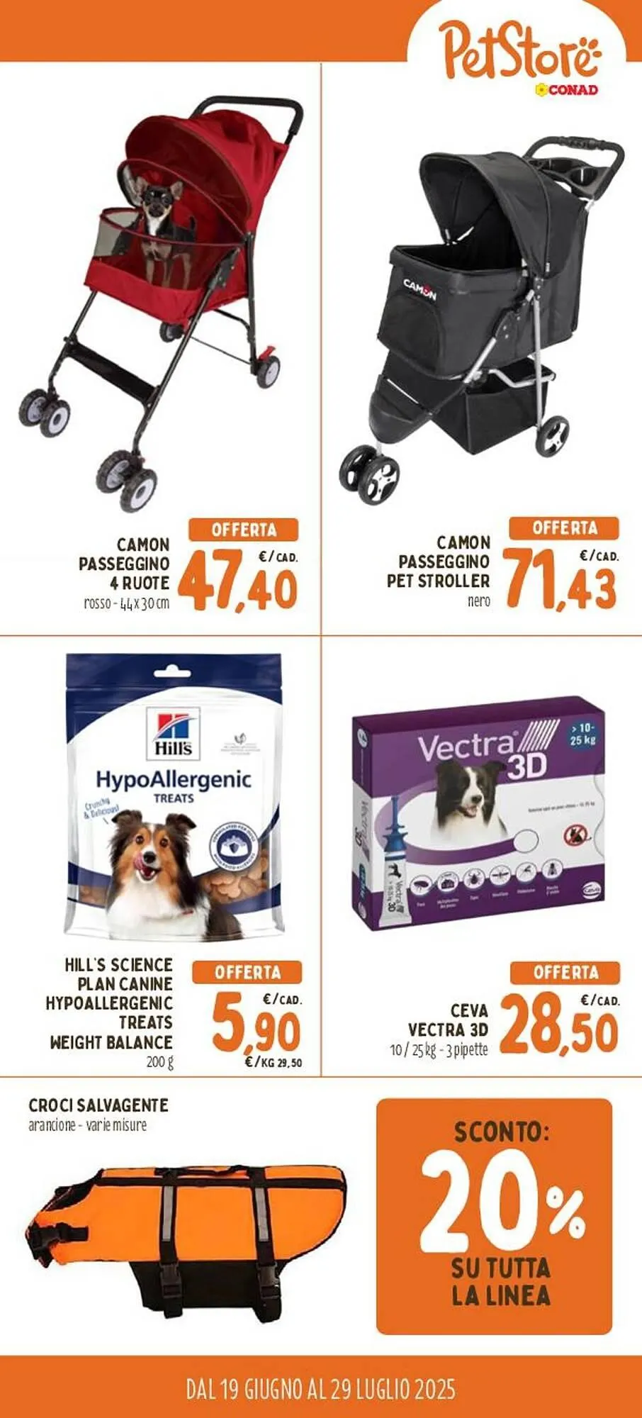 Volantino Pet Store Conad da 19 giugno a 29 luglio di 2025 - Pagina del volantino 2