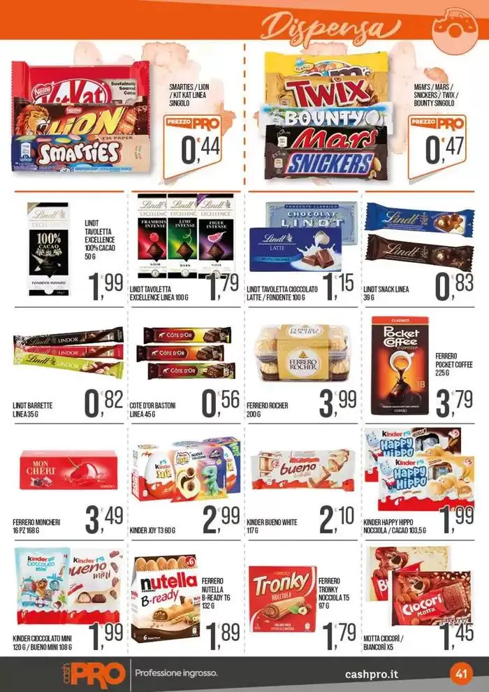 Scegli la qualita risparmia con noi! da 28 ottobre a 10 novembre di 2024 - Pagina del volantino 41