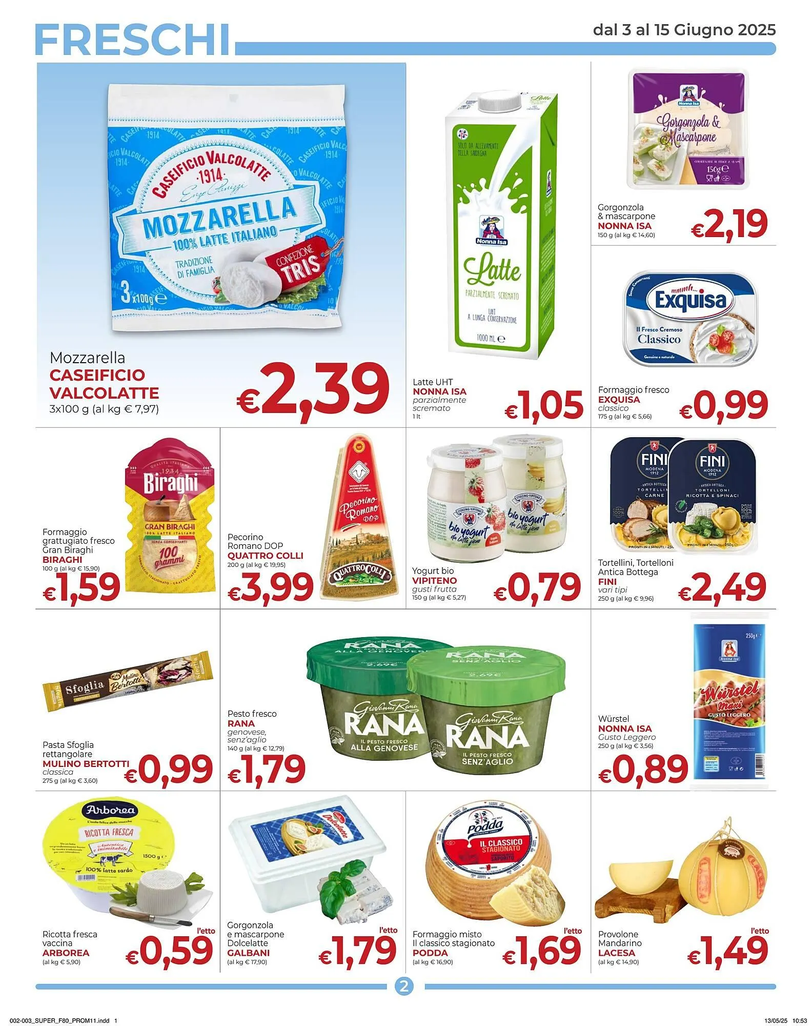 Volantino Supermercati Nonna Isa da 3 giugno a 15 giugno di 2025 - Pagina del volantino 2