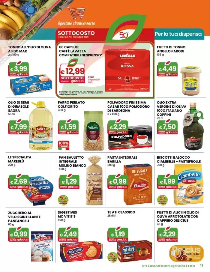 Sottocosto da 7 maggio a 20 maggio di 2025 - Pagina del volantino 19