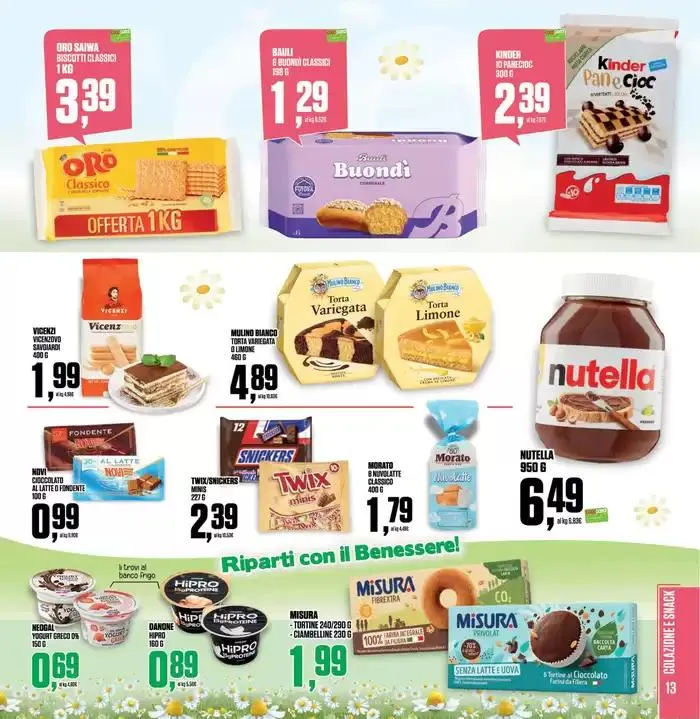 Dolce pasqua di qualita e convenienza da 9 aprile a 19 aprile di 2025 - Pagina del volantino 13