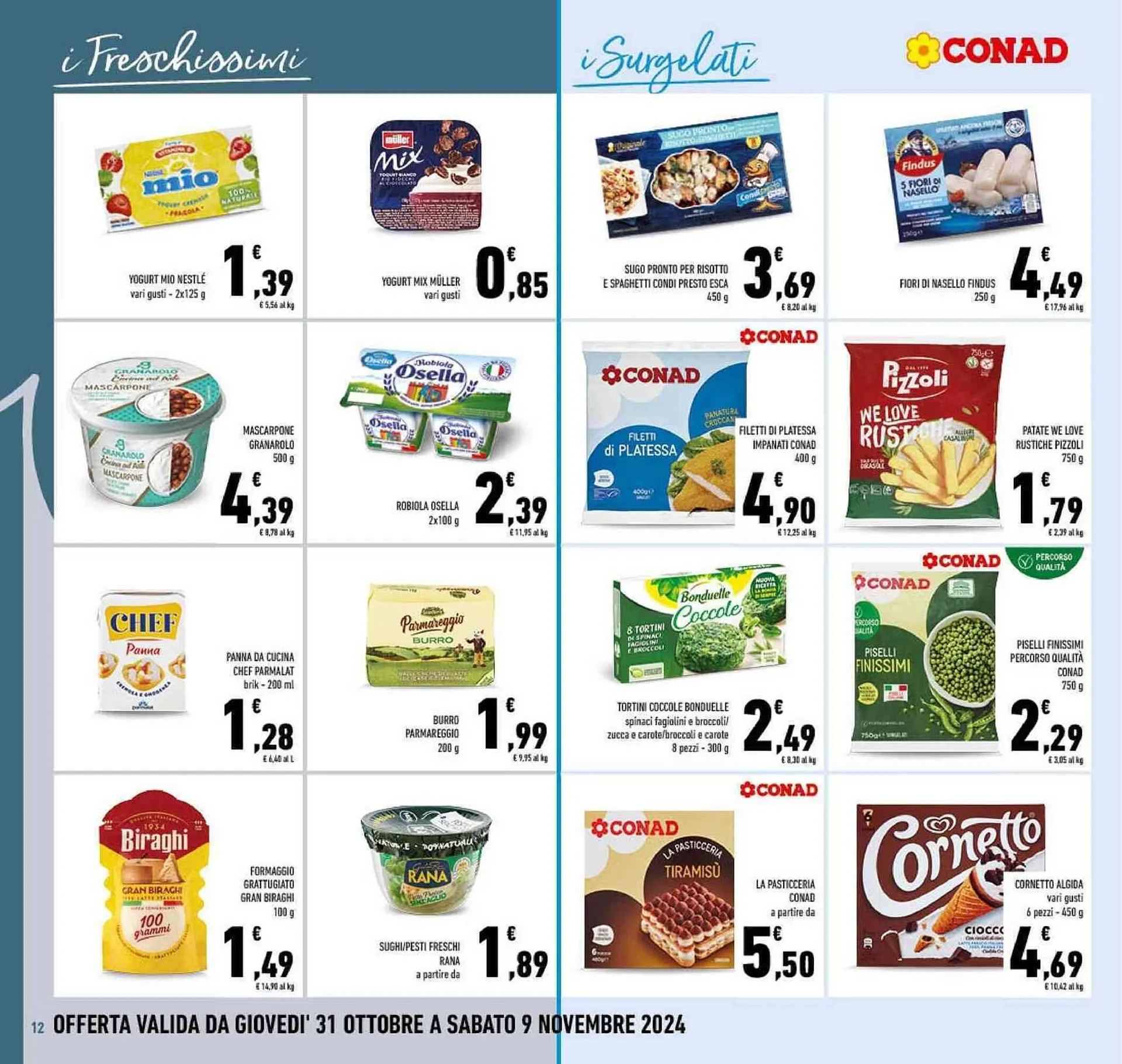 Volantino Conad da 31 ottobre a 9 novembre di 2024 - Pagina del volantino 12