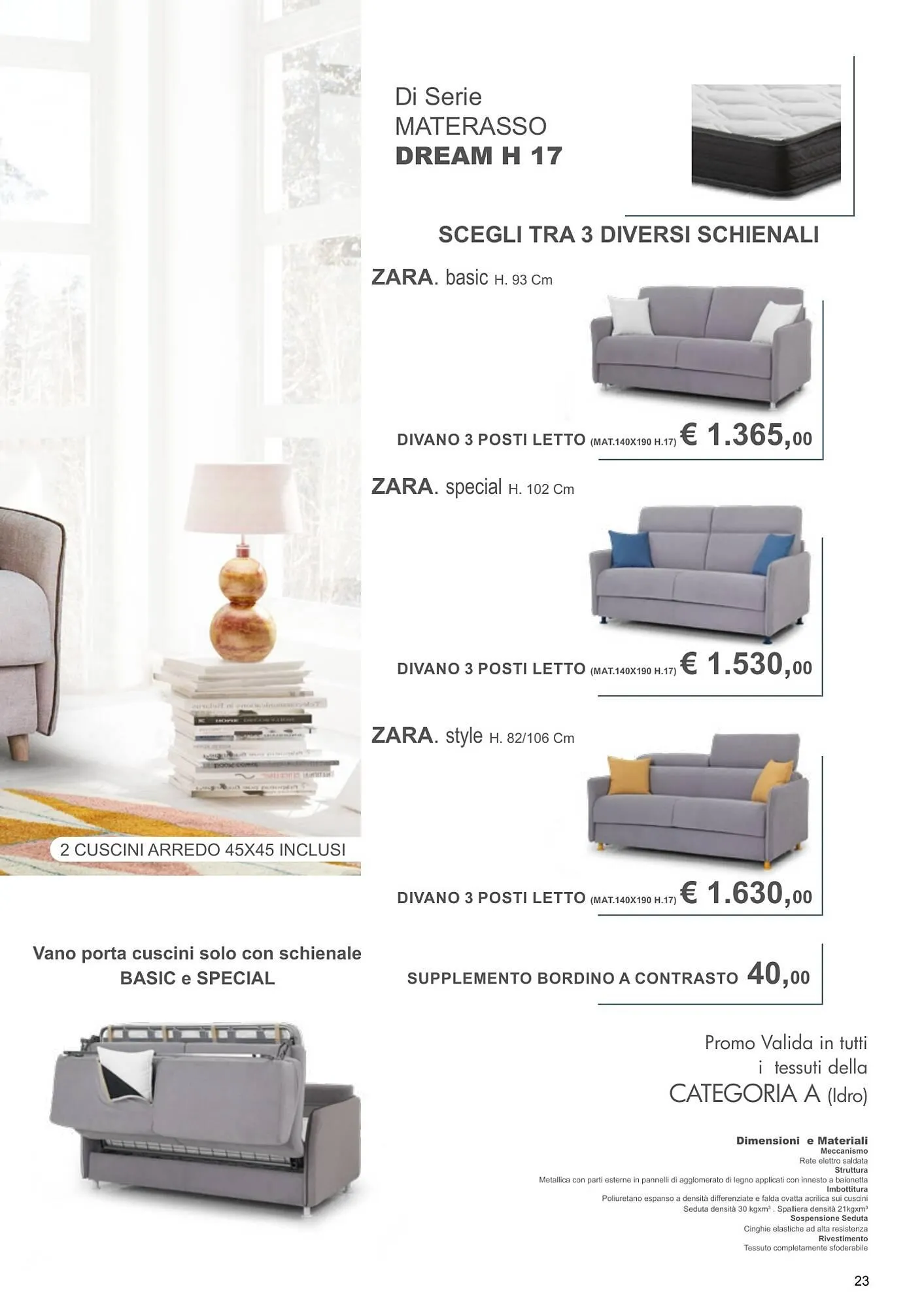 Volantino Outlet Divani da 15 ottobre a 31 dicembre di 2024 - Pagina del volantino 23