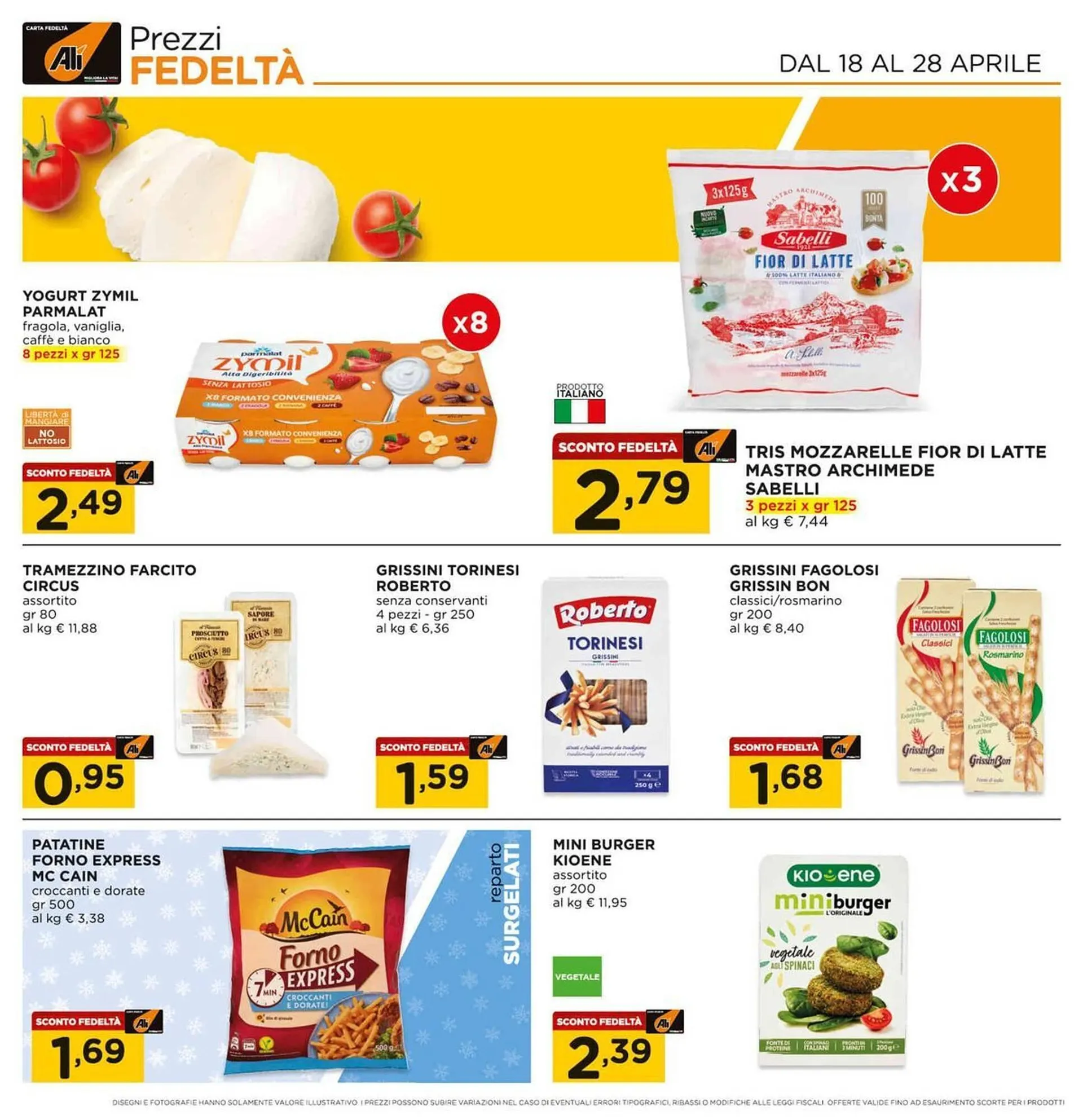 Volantino Alì Supermercati da 18 aprile a 28 aprile di 2024 - Pagina del volantino 10
