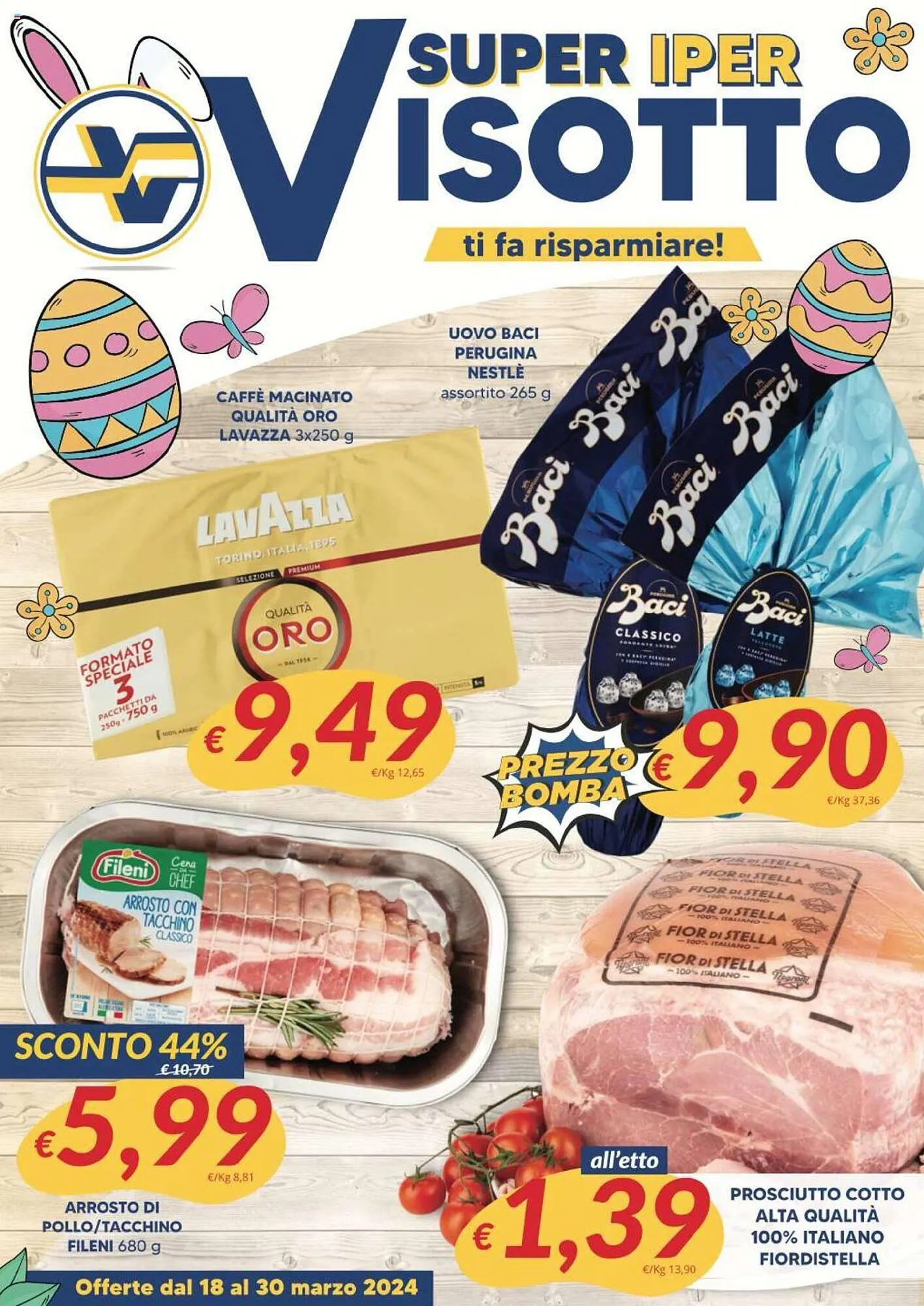 Volantino Supermercati Visotto da 18 marzo a 30 marzo di 2024 - Pagina del volantino 