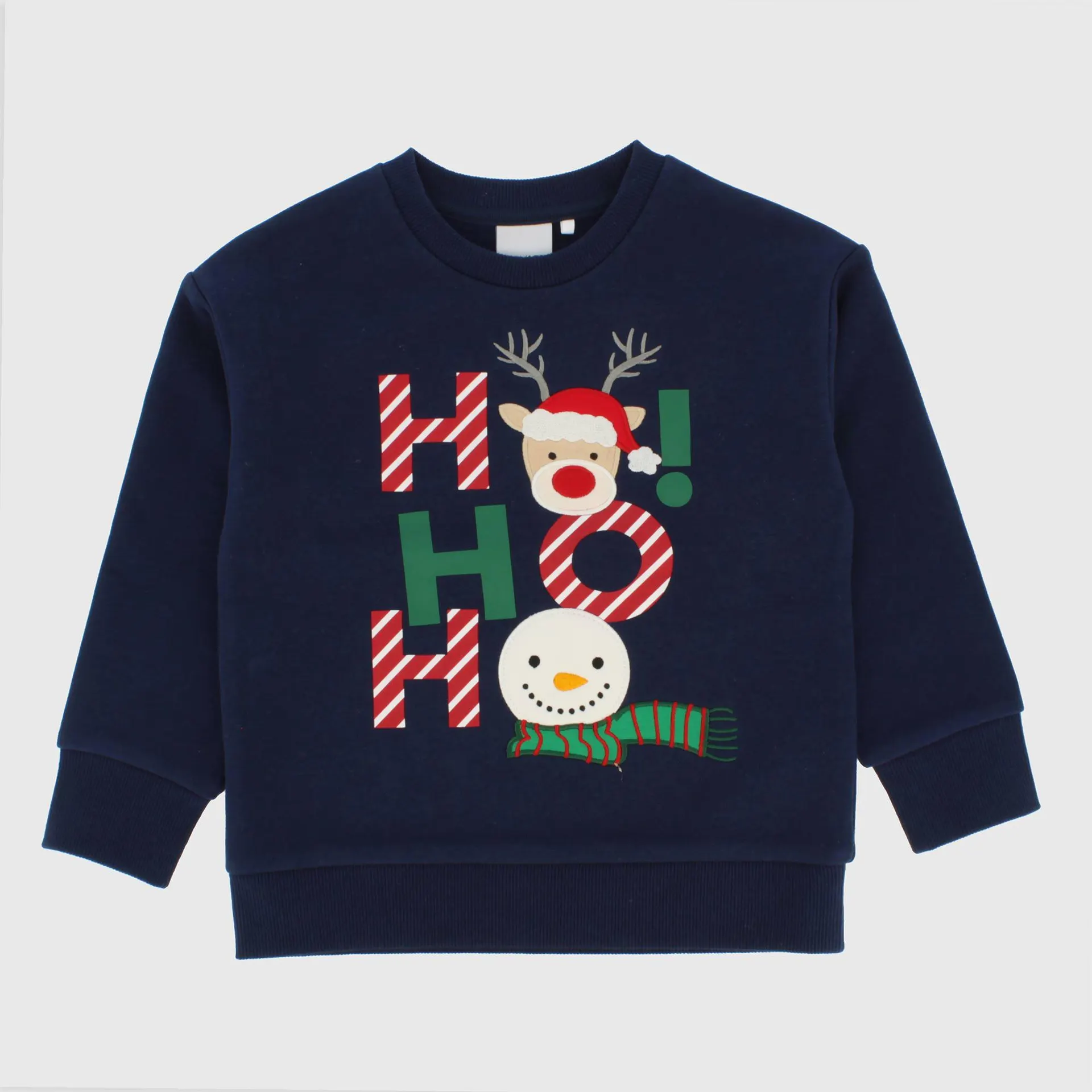 Felpa girocollo da bambino, blu