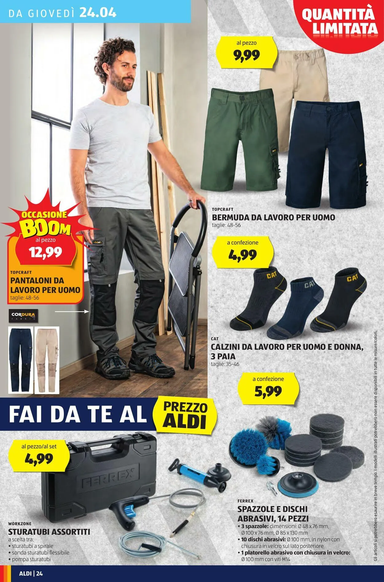 Aldi Volantino attuale da 21 aprile a 27 aprile di 2025 - Pagina del volantino 24