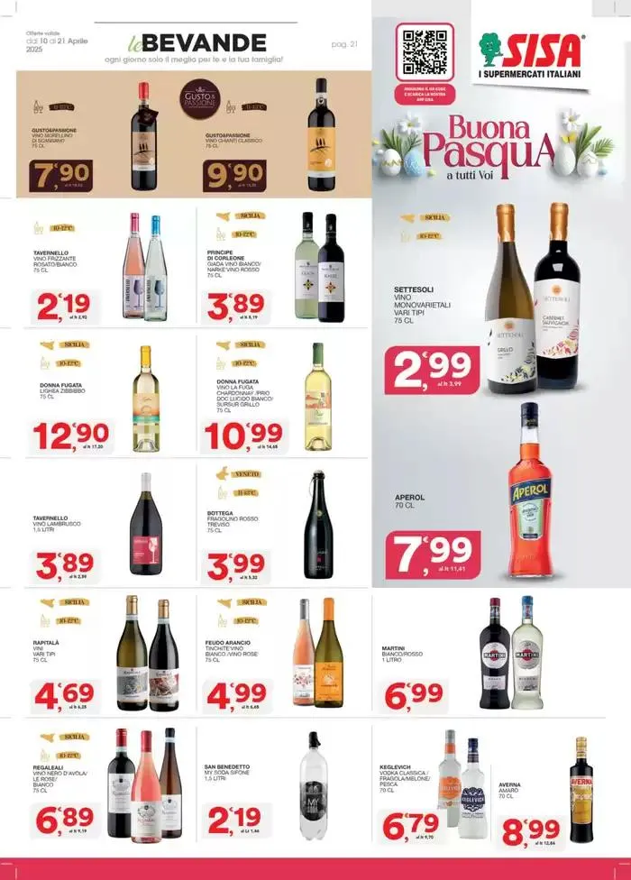 Buona Pasqua da 10 aprile a 21 aprile di 2025 - Pagina del volantino 21