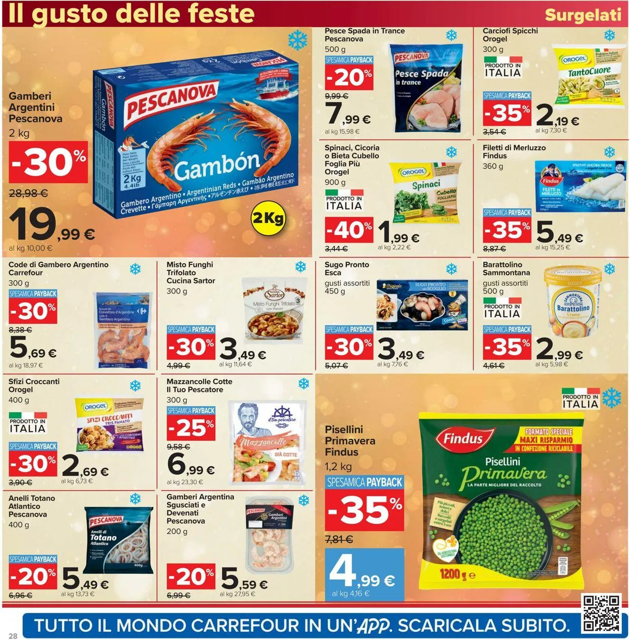 Carrefour Volantino attuale da 16 dicembre a 1 gennaio di 2026 - Pagina del volantino 28