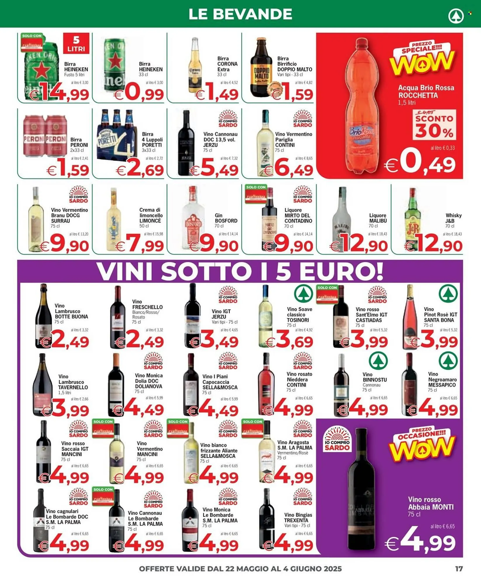 Volantino Eurospar da 22 maggio a 4 giugno di 2025 - Pagina del volantino 17