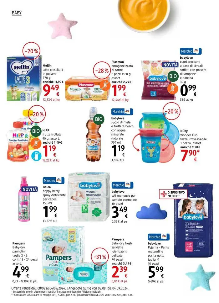 Journal da 5 agosto a 1 settembre di 2024 - Pagina del volantino 14