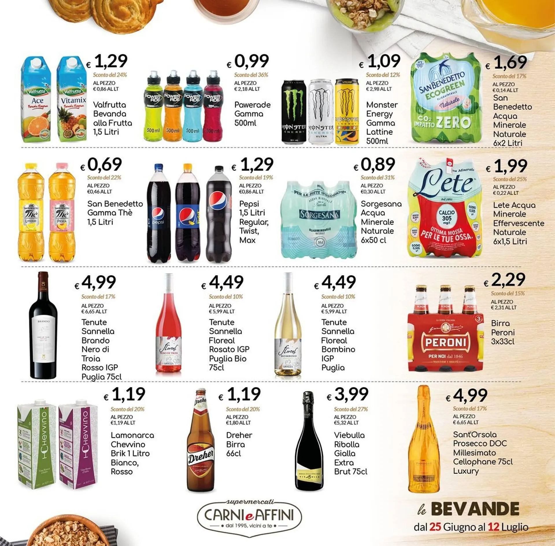 Volantino Carni e Affini Supermercati da 25 giugno a 12 luglio di 2025 - Pagina del volantino 9