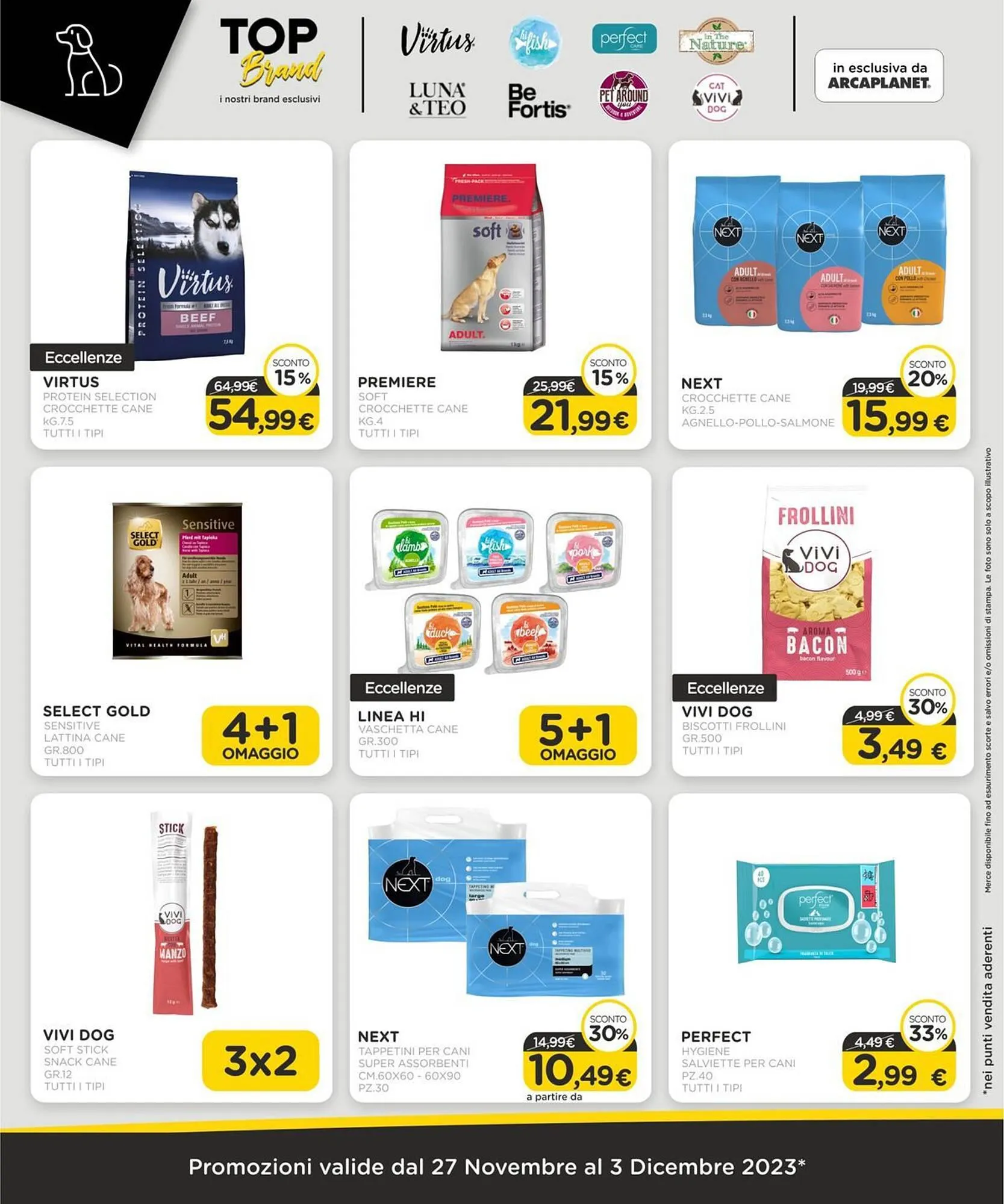 Volantino Arcaplanet da 27 novembre a 3 dicembre di 2023 - Pagina del volantino 2