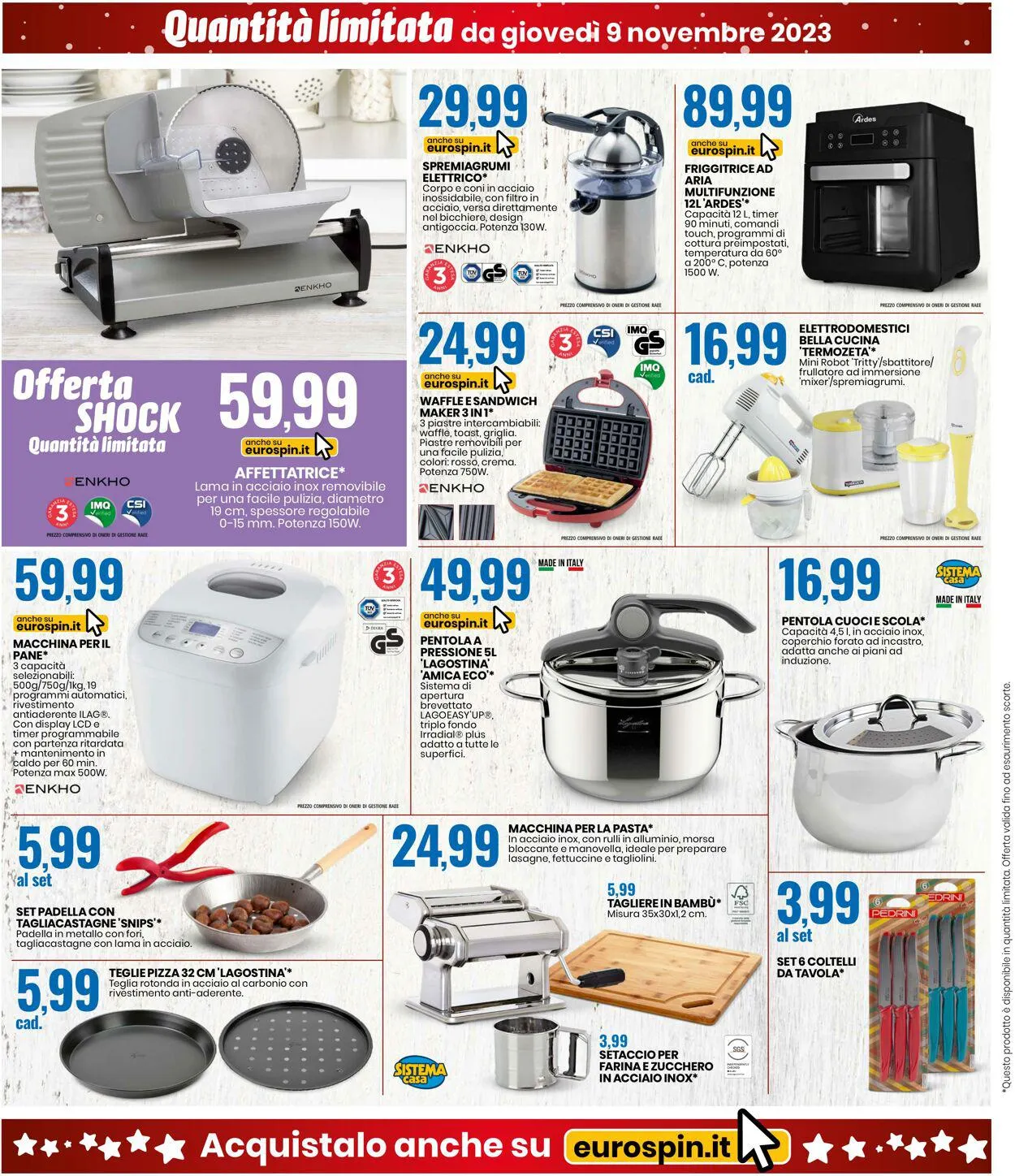 EURO Spin Volantino attuale da 13 novembre a 19 novembre di 2023 - Pagina del volantino 14