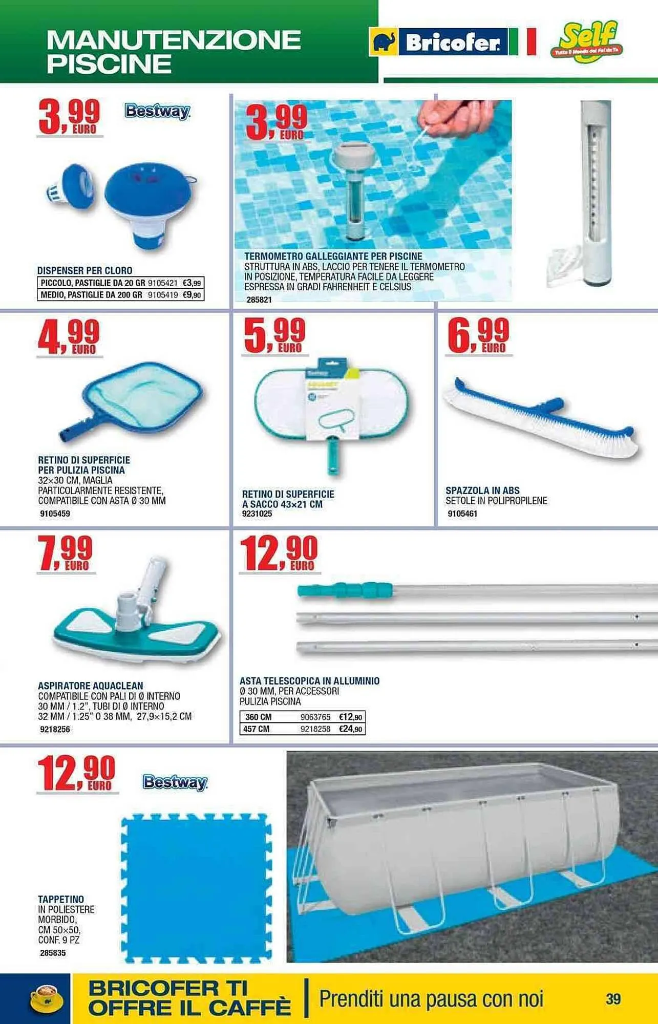 Volantino Bricofer da 24 marzo a 31 agosto di 2026 - Pagina del volantino 39