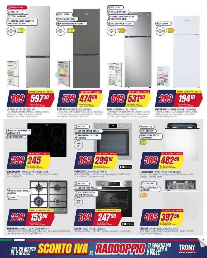 Sconto iva al raddoppio da 20 marzo a 2 aprile di 2025 - Pagina del volantino 5