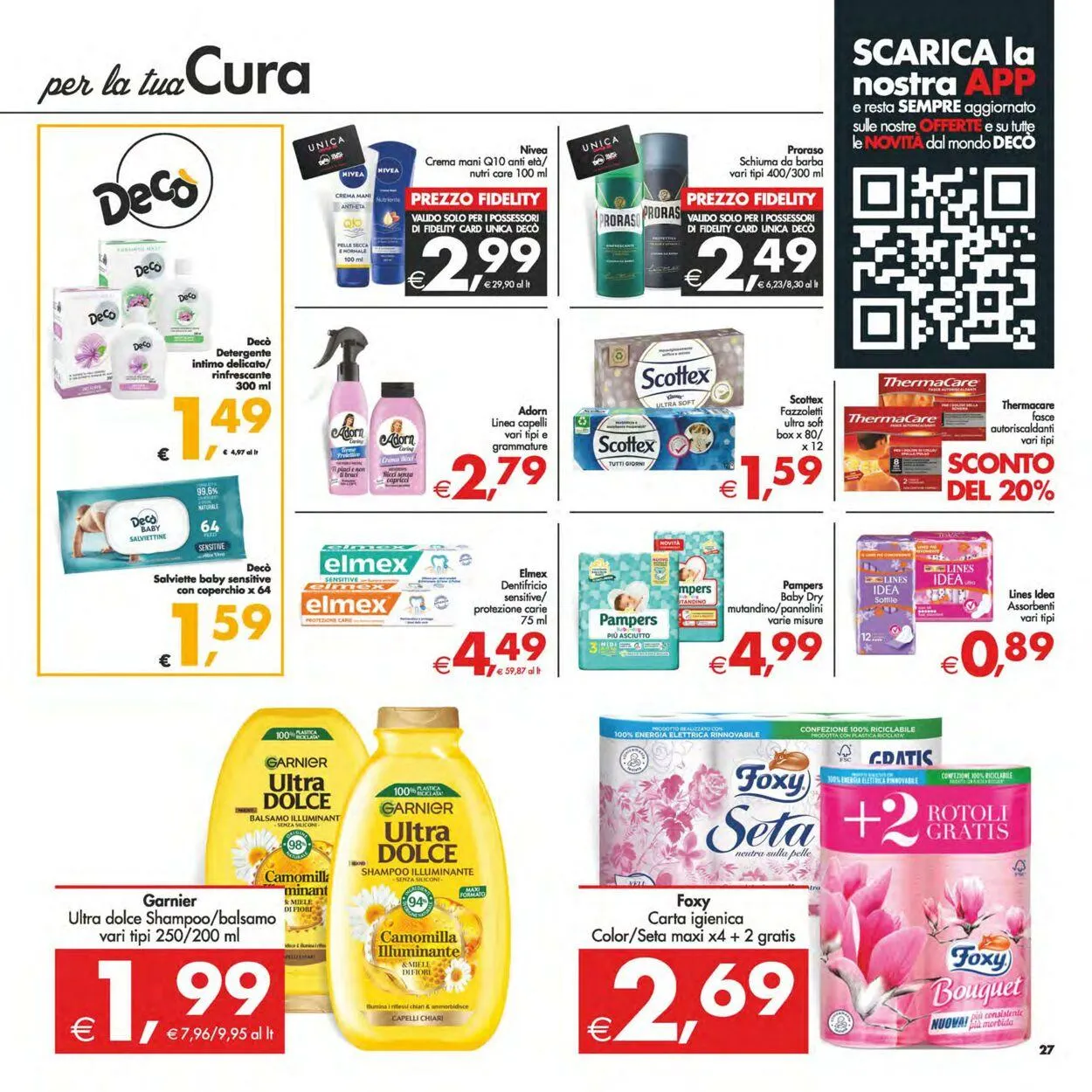 Deco Volantino attuale da 4 novembre a 13 novembre di 2025 - Pagina del volantino 27