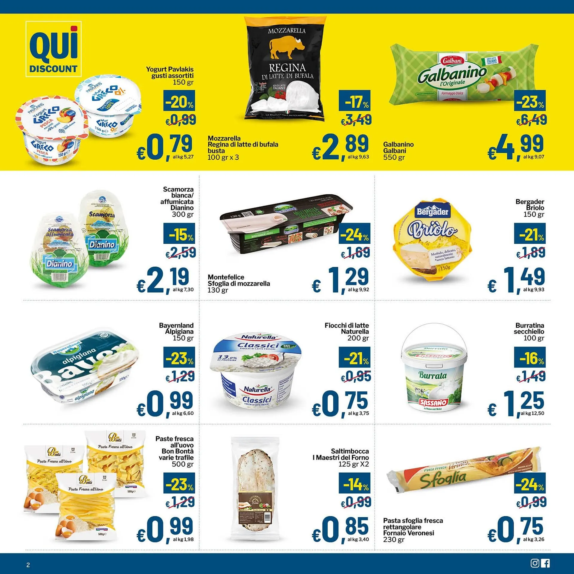 Volantino Qui Discount da 29 luglio a 17 agosto di 2025 - Pagina del volantino 2