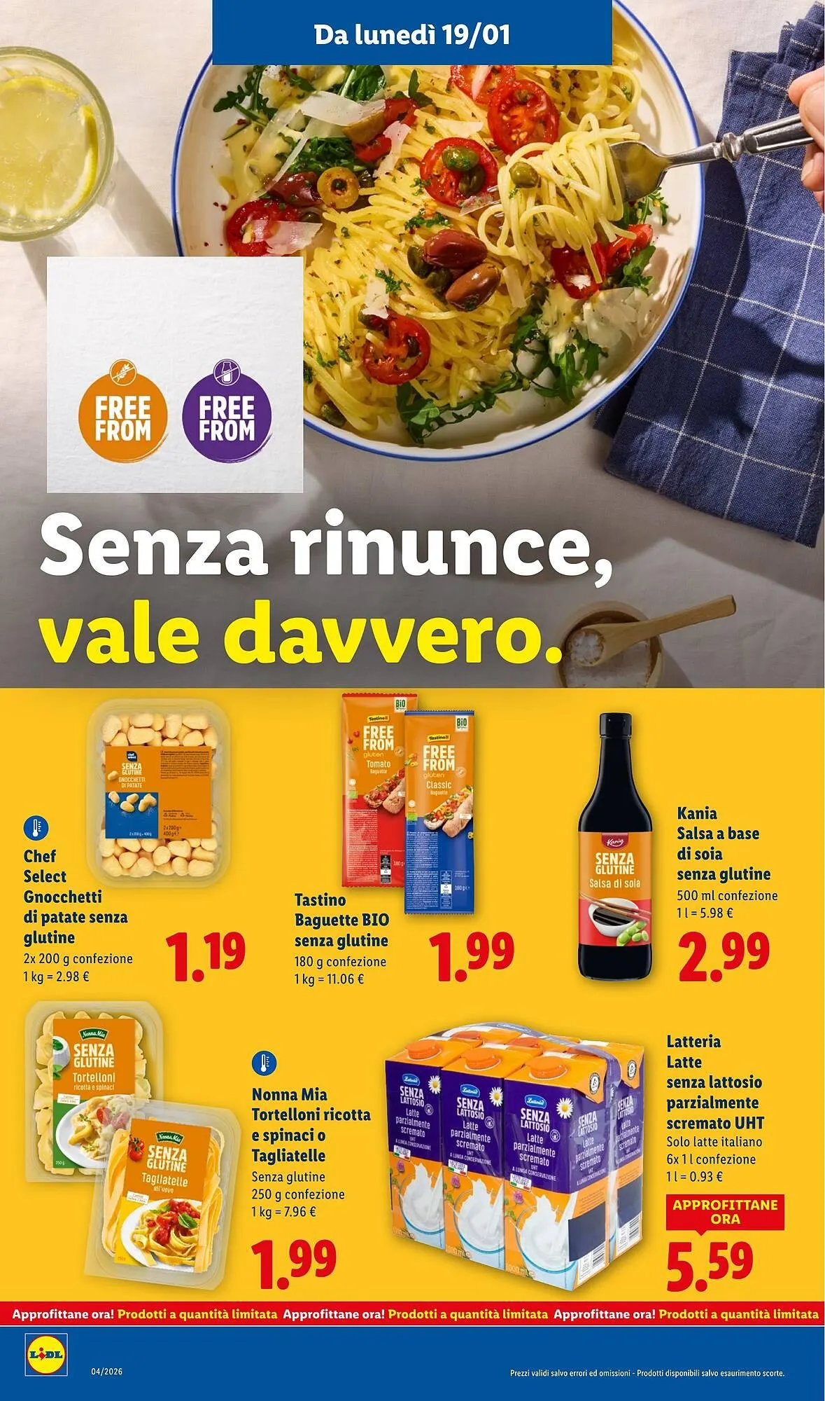 Volantino Lidl da 19 gennaio a 25 gennaio di 2026 - Pagina del volantino 22
