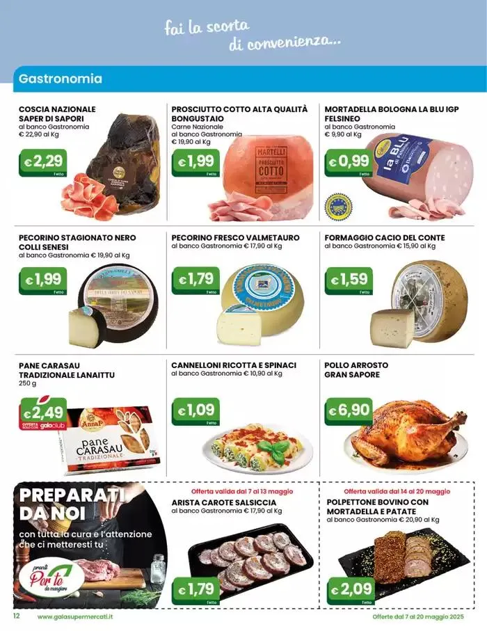 Sottocosto da 7 maggio a 20 maggio di 2025 - Pagina del volantino 12