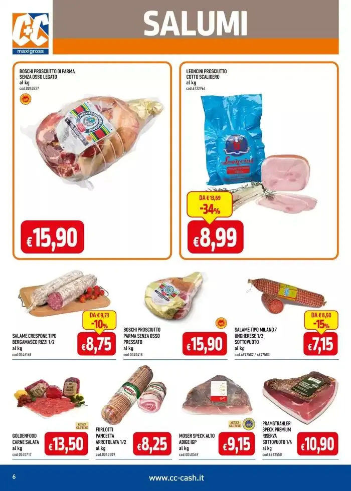 Professional ristoranti, bar, comunità, hotel da 24 marzo a 19 aprile di 2025 - Pagina del volantino 6