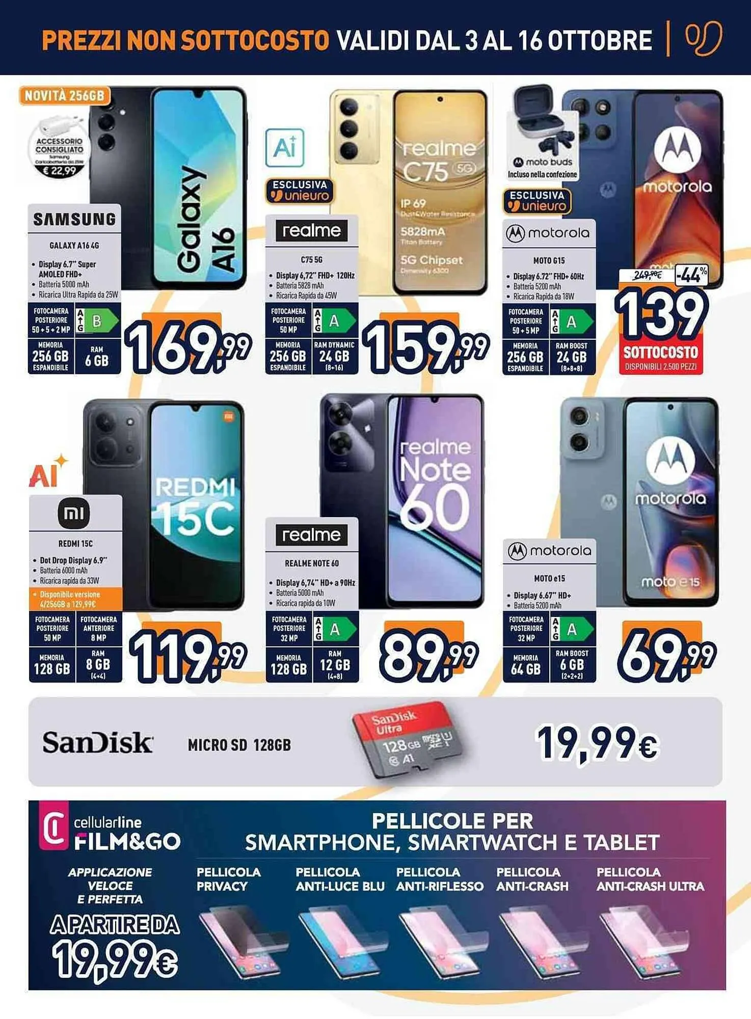 Volantino Unieuro da 3 ottobre a 13 ottobre di 2025 - Pagina del volantino 7