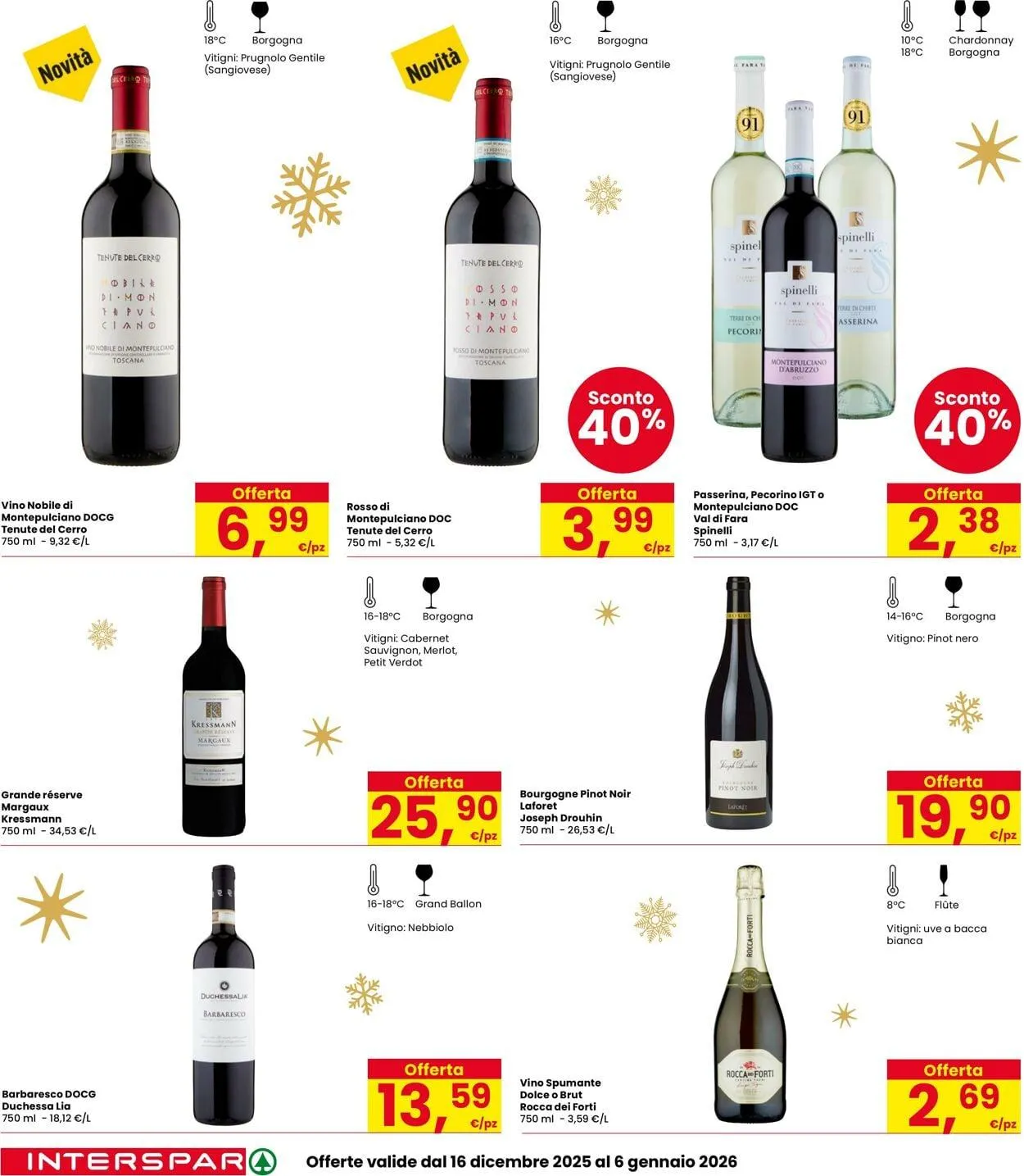 Interspar Volantino attuale da 16 dicembre a 6 gennaio di 2026 - Pagina del volantino 18