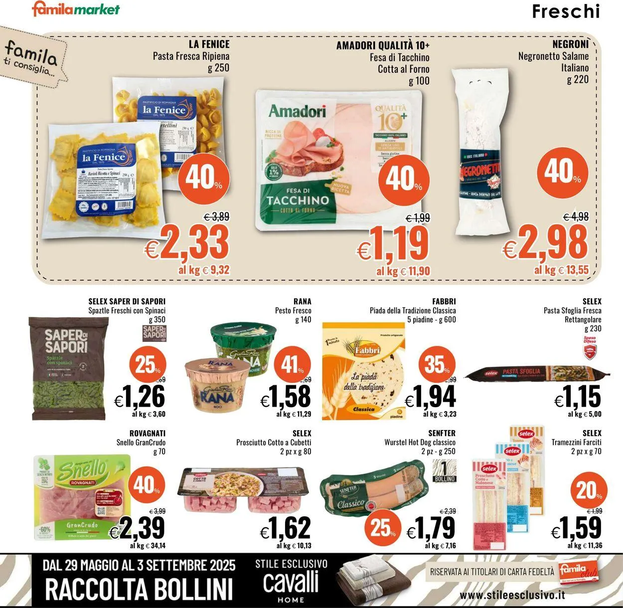 Famila Volantino attuale da 31 luglio a 20 agosto di 2025 - Pagina del volantino 6