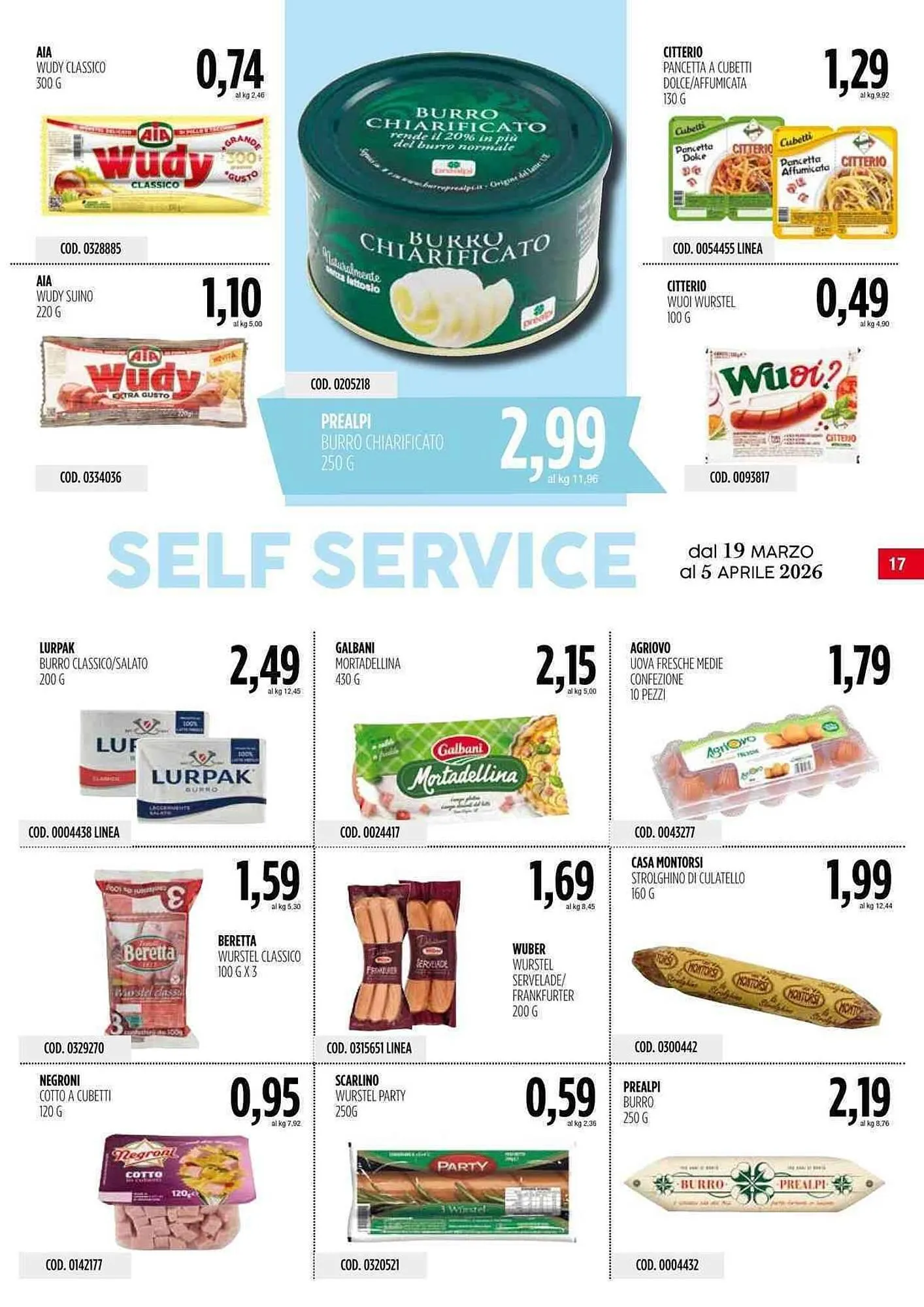 Volantino Carico Cash & Carry da 19 marzo a 5 aprile di 2026 - Pagina del volantino 17