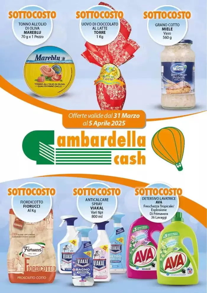 Sottocosto da 31 marzo a 5 aprile di 2025 - Pagina del volantino 1