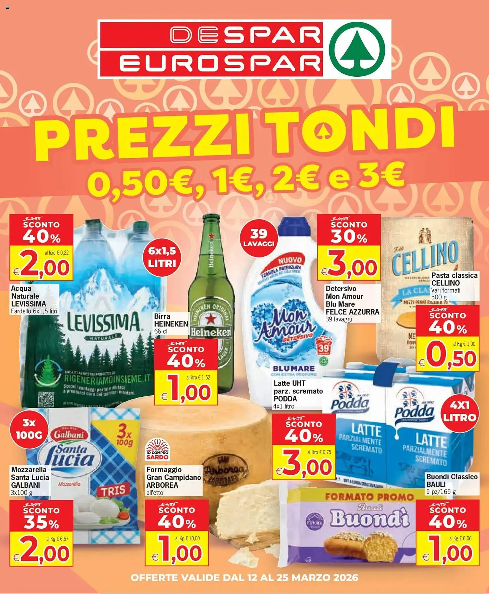 Volantino Eurospar da 12 marzo a 25 marzo di 2026 - Pagina del volantino 1