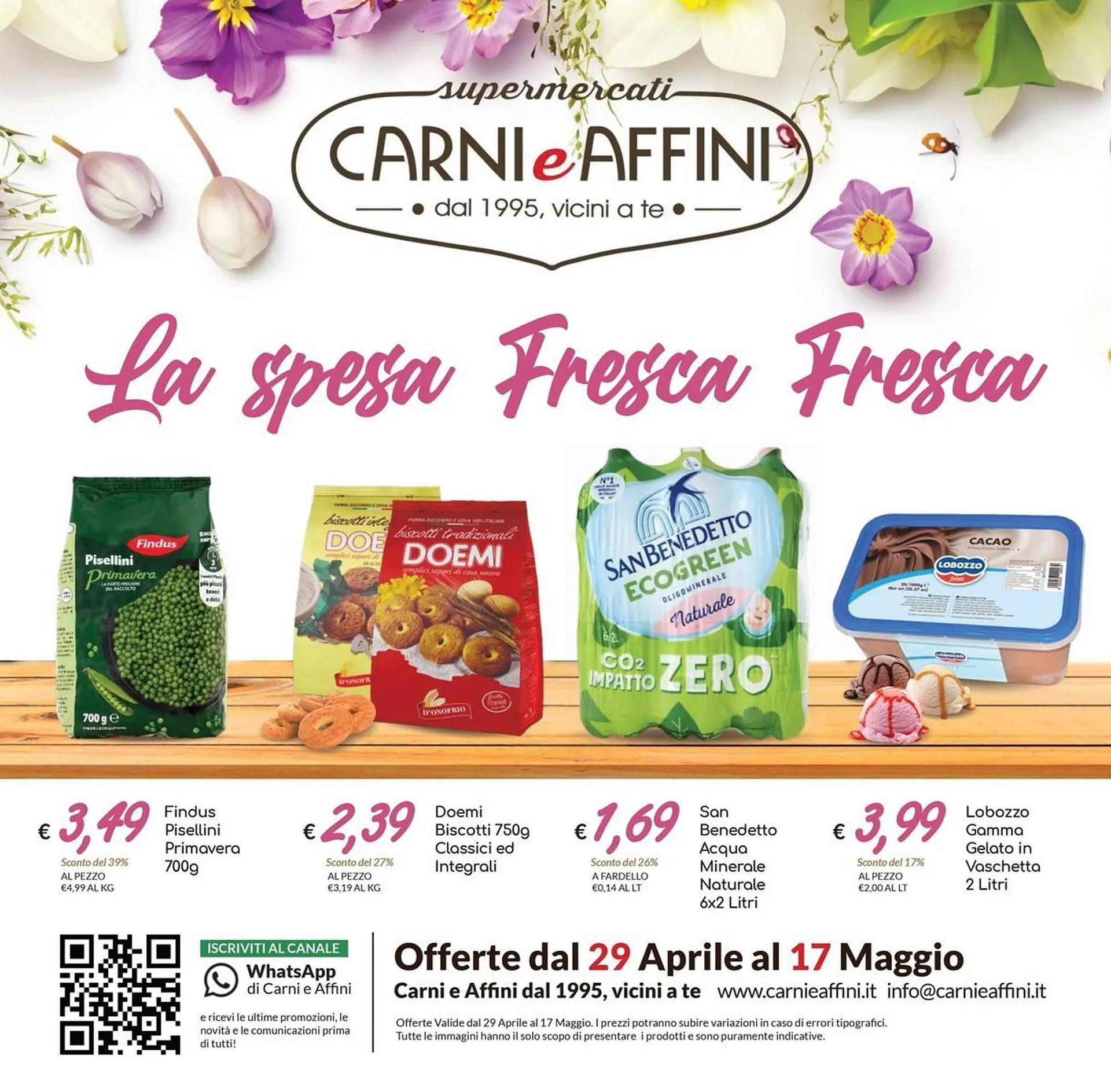 Volantino Carni e Affini Supermercati da 29 aprile a 17 maggio di 2026 - Pagina del volantino 1
