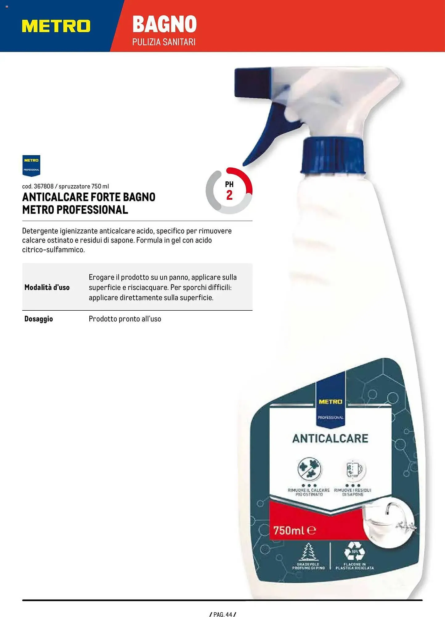 Volantino Metro da 7 gennaio a 31 dicembre di 2026 - Pagina del volantino 44